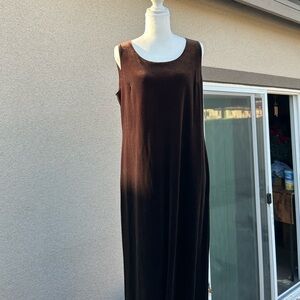 Coldwater Creek Dark Brown Sleeveless Top